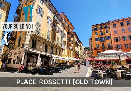 Nestor&Jeeves - ROSSETTI VIEUX NICE - Old Town - Close sea
