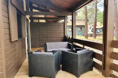 New apartment with terraces, calm location