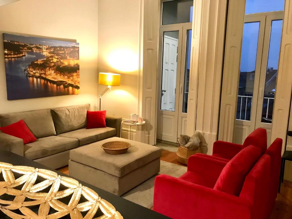 Appartement NEW!Porto´s elegant apart. w balcony by the square 1583 Rua de Santa Catarina 4000-391 Porto