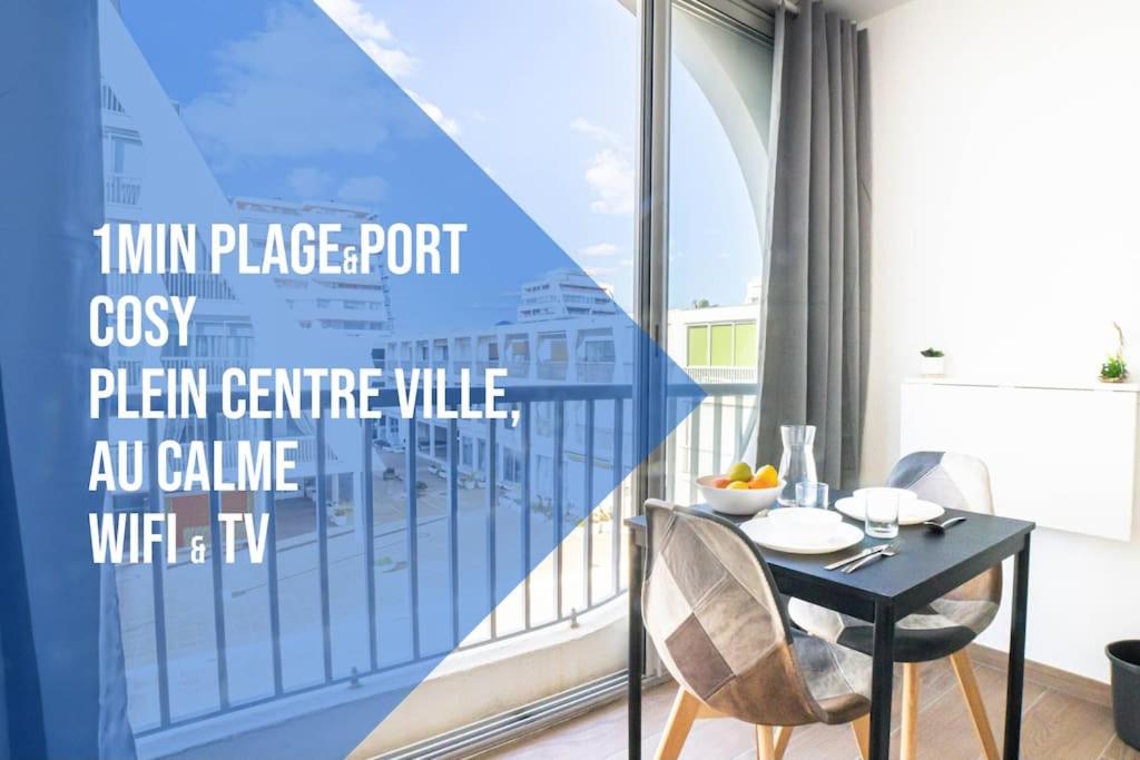 Appartement NEW Studio-50m PLAGE-50m PORT-Centre Ville 282 Rue du Casino 34280 La Grande Motte