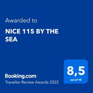 NICE 115 BY THE SEA