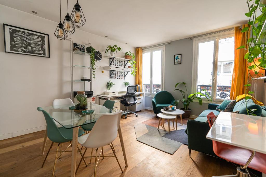 Appartement Nice 38m near the Canal Saint-Martin 25 Rue Jacques Louvel-Tessier 75010 Paris