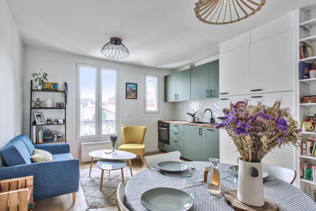 Appartement Nice and bright flat at Paris gates in Clichy - Welkeys 77 boulevard Jean Jaurès 92110 Clichy