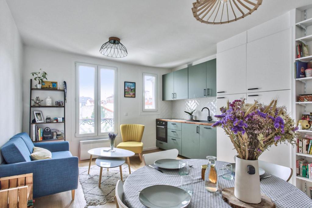 Nice and bright flat at Paris gates in Clichy - Welkeys 77 boulevard Jean Jaurès, 92110 Clichy
