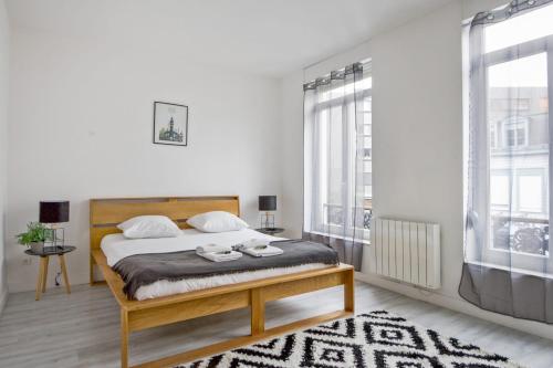 Nice and calm flat in Lille-Europe nearby the Old City - Welkeys