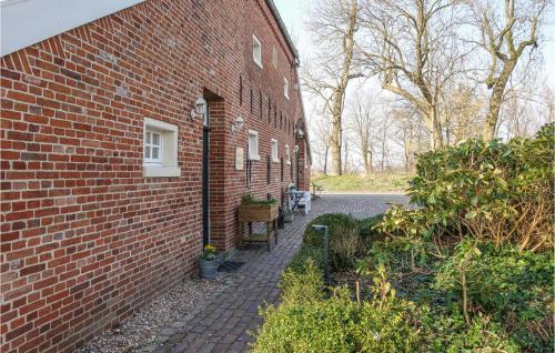 Nice apartment in Detern with WiFi and 1 Bedrooms