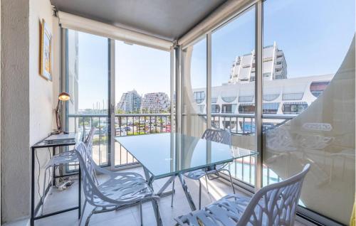 Nice apartment in La Grande-Motte with 1 Bedrooms and WiFi