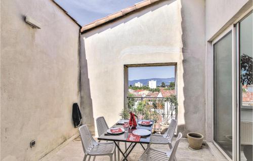 Nice apartment in Montlimar with 3 Bedrooms, Sauna and WiFi