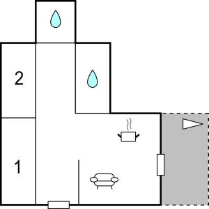 Nice apartment in Nmes with 2 Bedrooms and WiFi