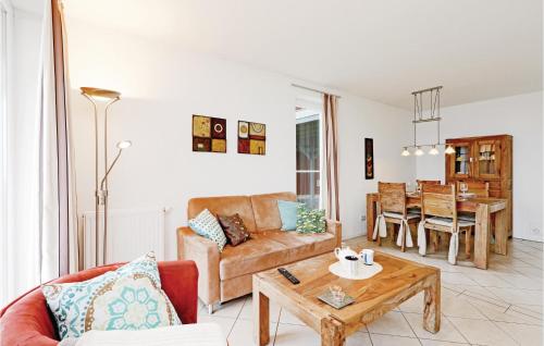 Nice apartment in Rechlin with 2 Bedrooms, Sauna and WiFi