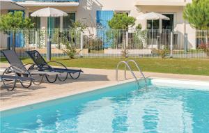 Nice apartment in Saint Palais Sur Mer with 2 Bedrooms, WiFi and Outdoor swimming pool
