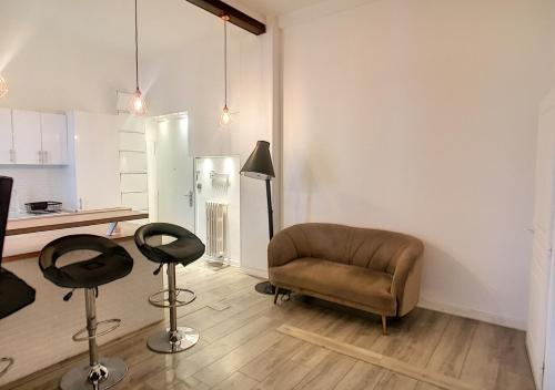 Nice appartement 3p- Proche gare, WIFI / CLIM