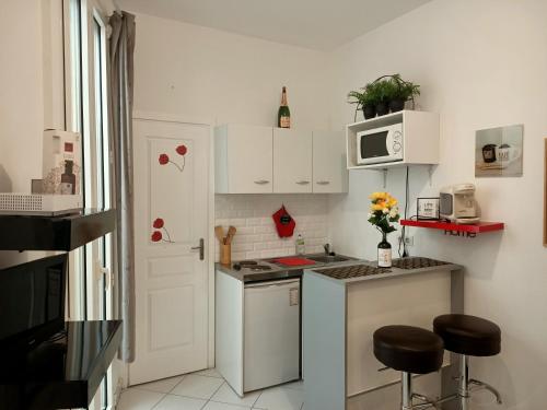 Nice appartement cosy + patio privé