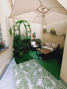 Nice appartement cosy + patio privé
