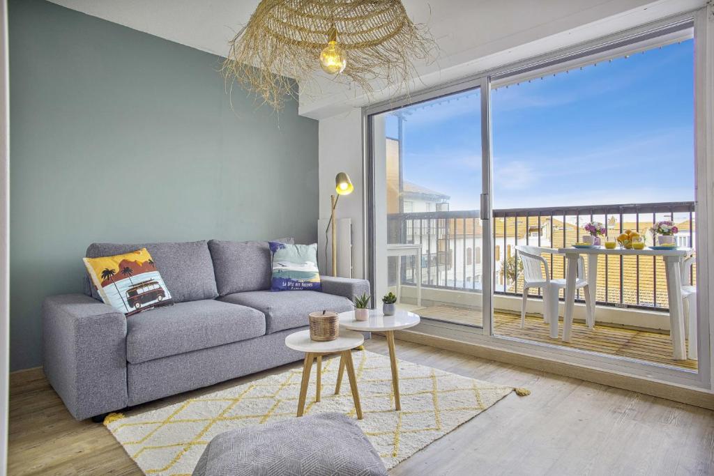 Nice & calm studio w balcony in Beaurivage district in Biarritz - Welkeys 19 rue de l'Océan, 64200 Biarritz