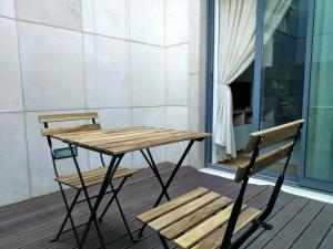 Nice duplex apartment with free pool and garage