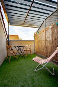 Nice duplex with terrace near Gare Part Dieu