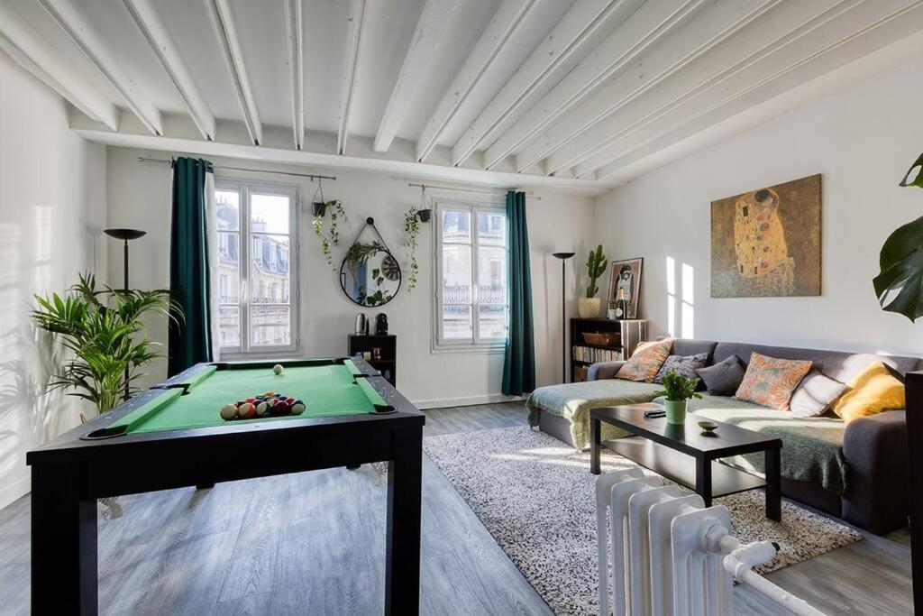 Appartement Nice flat with billard and view 6 Rue Davy 75017 Paris