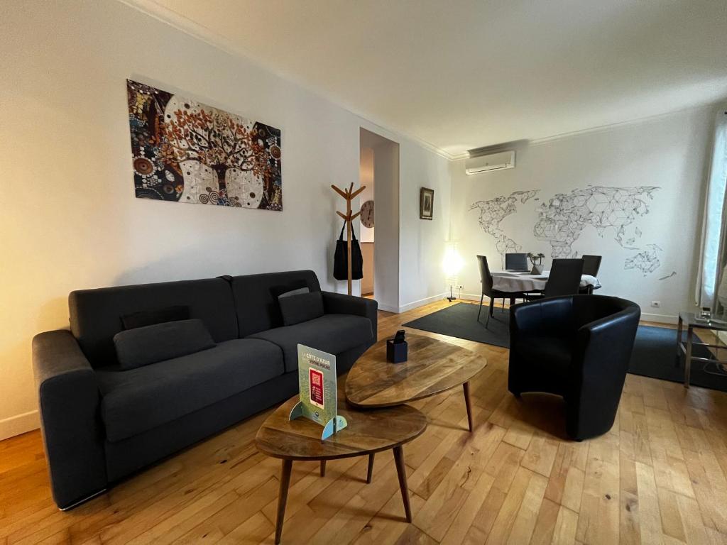 Nice Grand appartement face jardin 33 boulevard de cessole, 06100 Nice