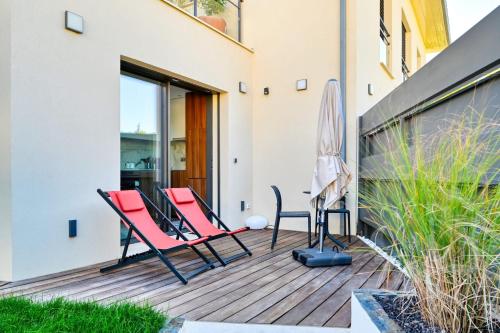 Nice studio with terrace and parking near the center of Aix