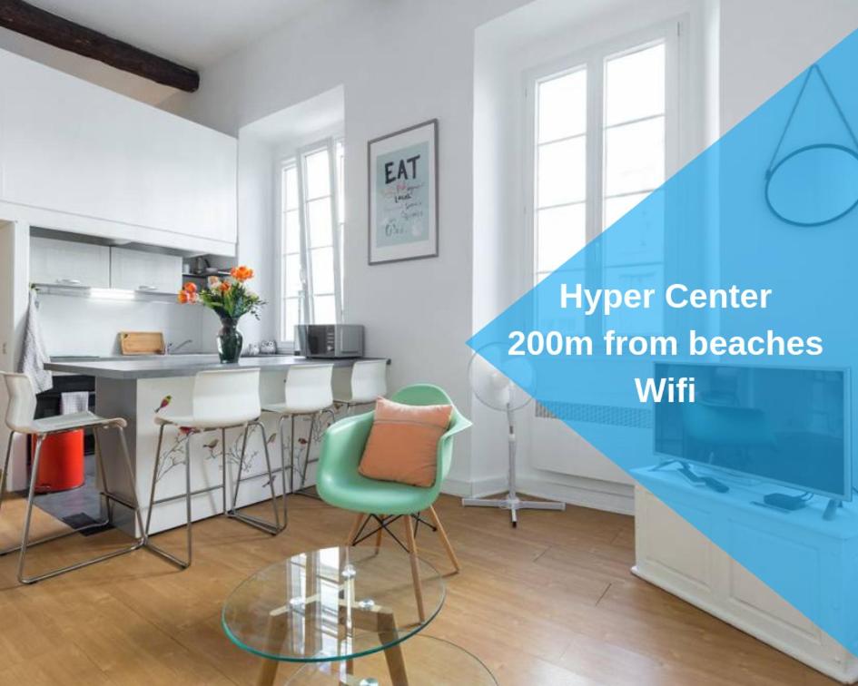 Nicelidays - Le Suede - Carré d'or - 2min from beaches 3 Avenue de Suède, 06000 Nice