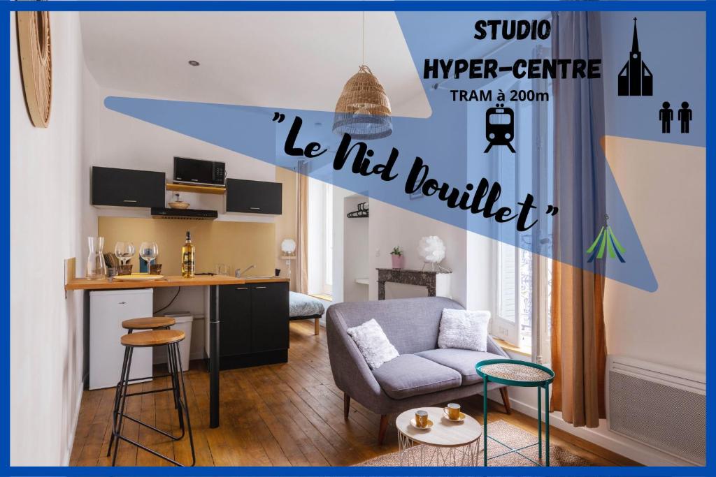 #Nid Douillet#Situation centrale/Tram à 200m 3 Rue Gault de Saint-Germain, N°2, 63000 Clermont-Ferrand