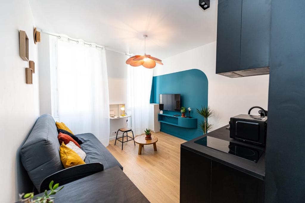 Appartement Noa : Joli studio cosy avec chambre 116 Boulevard de la Blancarde 13004 Marseille