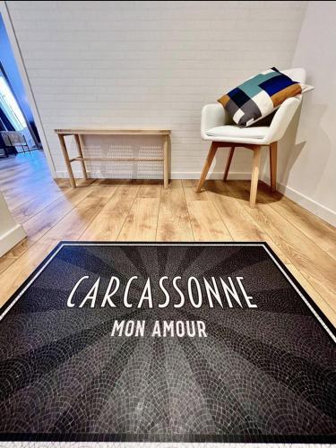 Appartement O Mà UNU, Clim, Wifi, Vue imprenable 22 Place Carnot 11000 Carcassonne Languedoc-Roussillon