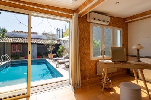 Oasis de Bordeaux Bacalan - Très jolie maison de ville en pierre avec piscine