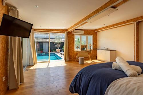 Oasis de Bordeaux Bacalan - Très jolie maison de ville en pierre avec piscine