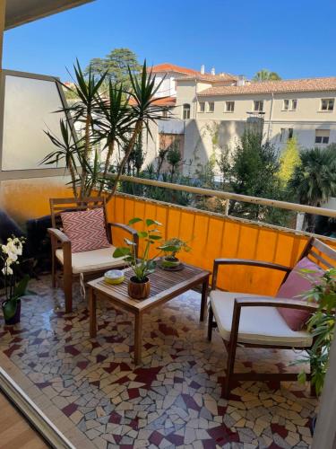 Appartement Océan front apartment 16 Esplanade du Golfe 06400 Cannes Provence-Alpes-Côte d\'Azur