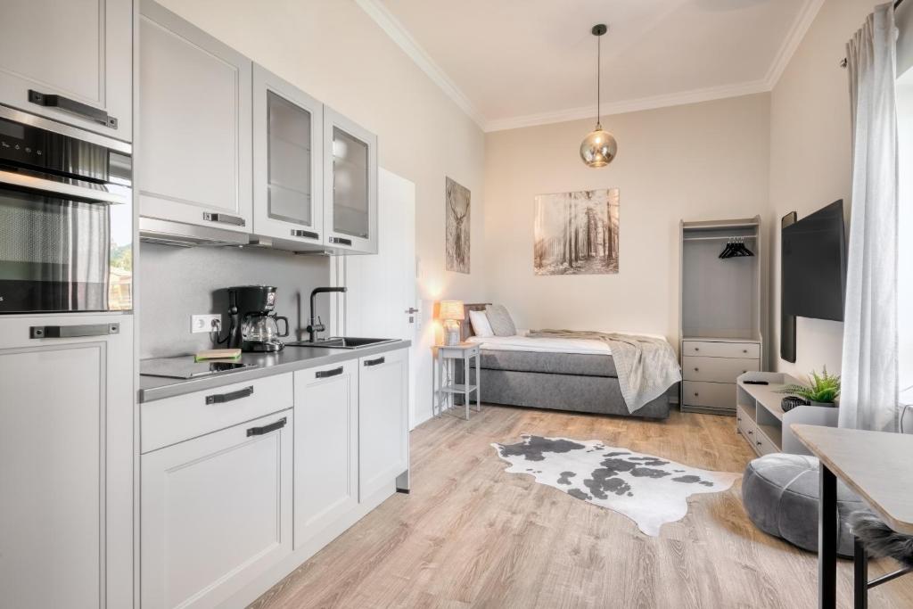One Moment Boardinghouse - Apartment Forest 106 Vlothoer Straße, 32457 Porta Westfalica