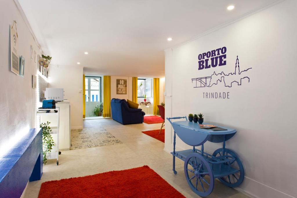 Appartement Oporto Blue Trindade - Magical Citycenter Apartment 3 Largo Mompilher 4050-392 Porto