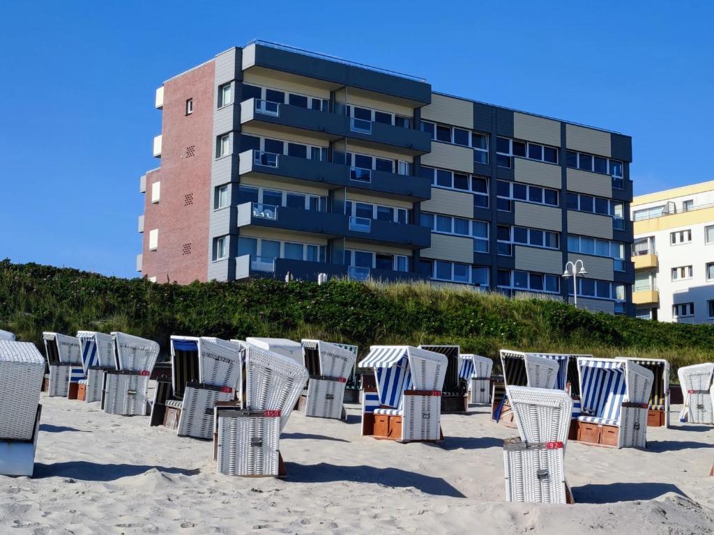 Panorama, Heimathafen 17 - Ferienwohnung mit Balkon - direkt am Strand Obere Strandpromenade 37, 26486 Wangerooge