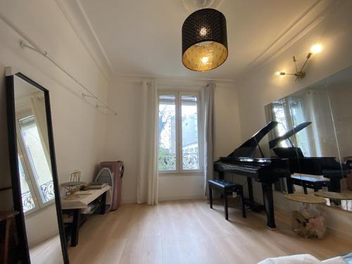 Paris: agréable chambre d’un grand créateur