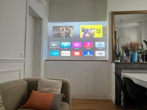 Paris charm suite authentique, quartier latin, 2/4 pers