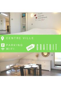 Parking rue gratuit Centre ville Wifi offert