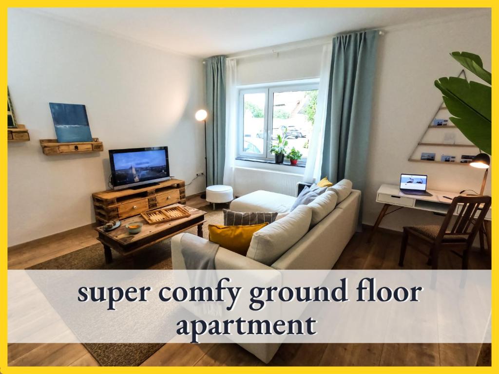 Appartement Parterre Lounge mit Terrasse -Nähe Karlsruhe & KIT - ohne Treppen -barrierefreie Dusche 18 Karlsruher Straße Erdgeschoss 76351 Linkenheim-Hochstetten