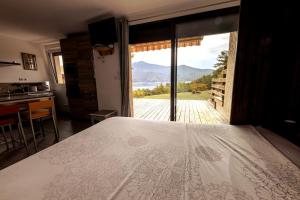 Pavillon douillet avec vue sur lac