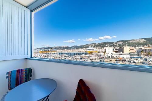 Peacefull 1 bedroom sea view close to the port - Dodo et Tartine
