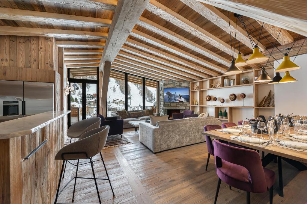 Appartement Penthouse Flèche - LES CHALETS COVAREL Rue de la Daille 73150 Val dʼIsère