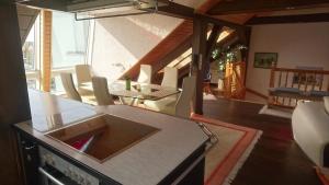 Penthouse Himmelreich großzügige Maisonette auf 152 qm mit Klima & Kamin