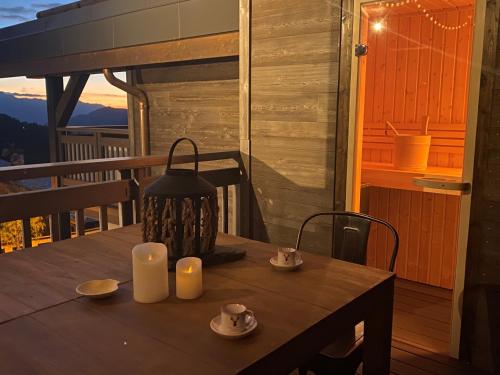 Penthouse l'Ourse Bleue - Sauna privatif - accès direct aux pistes