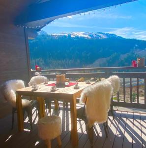 Penthouse l'Ourse Bleue - Sauna privatif - accès direct aux pistes