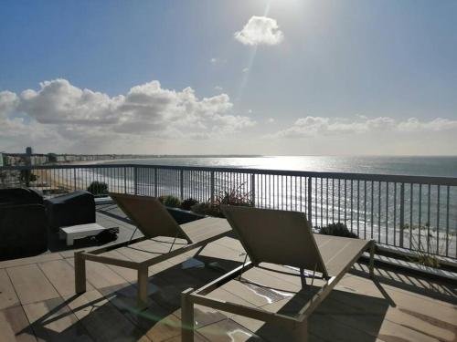 Penthouse vue imprenable sur la baie de la baule