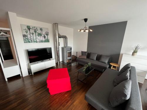Penthouse-Wohnung - Balkon - Dachterrasse - Zentrum