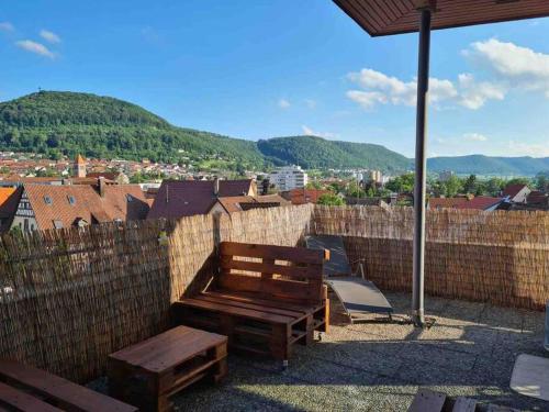 Penthouse Wohnung mit Ausblick auf Geislingen