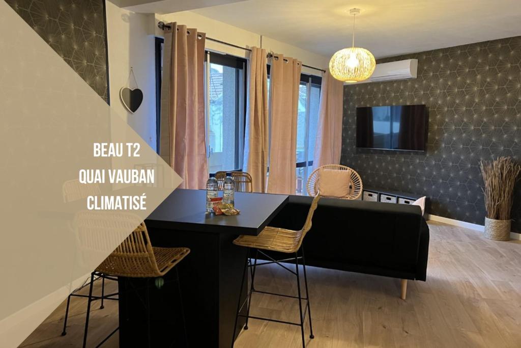 Perpignan Vauban magnifique T2 avec balcon 1 Rue Joseph Sauvy résidence Rive Gauche, 66000 Perpignan