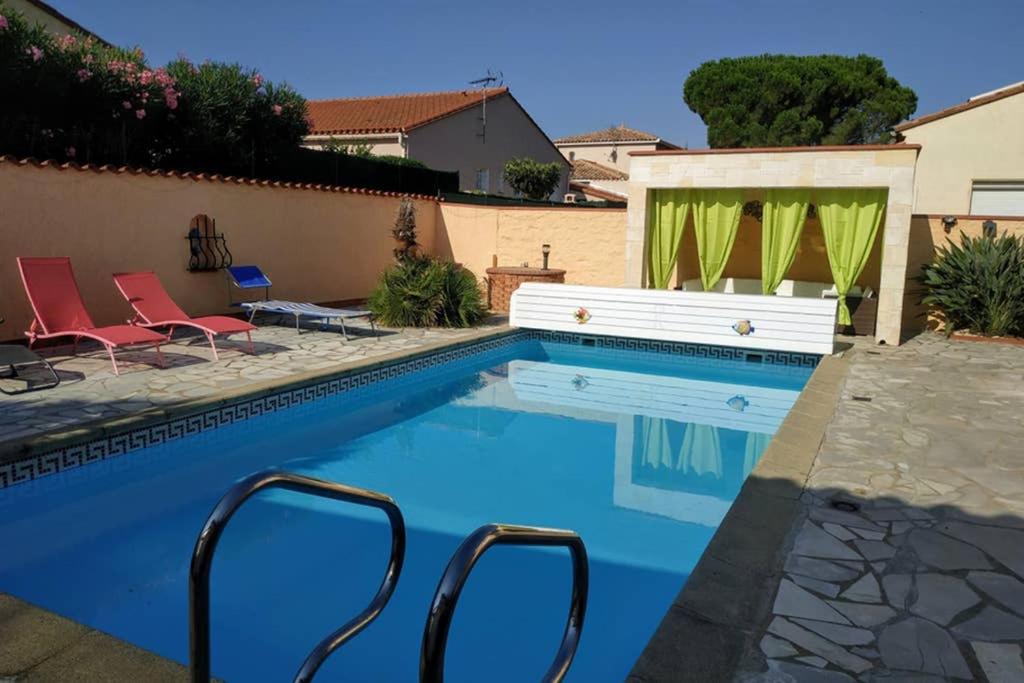 Appartement Petit Paradis wifi Spa Piscine Vélo Collioure 10 mn 15 Rue Henri Vidal 66690 Saint-André