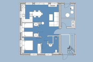 Pfahlbau, Ferienwohnung für 4 Personen - Erwachsene oder Kinder - in DE FEERJENHUSEN am Haubarg von Vollerwiek, Fertigstellung April 2020